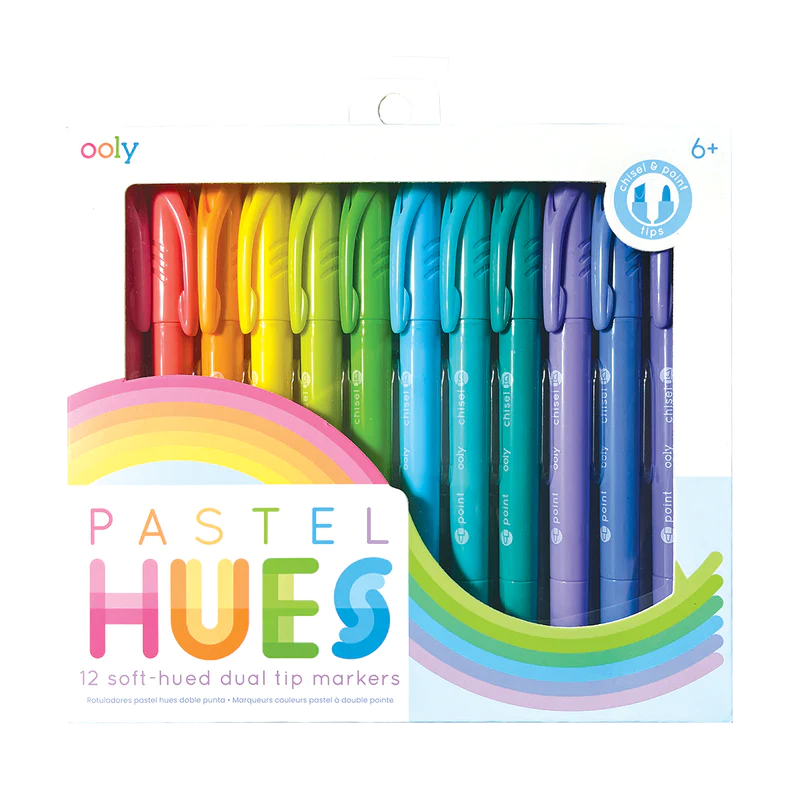 Pastel Hues Dual Tip Markers