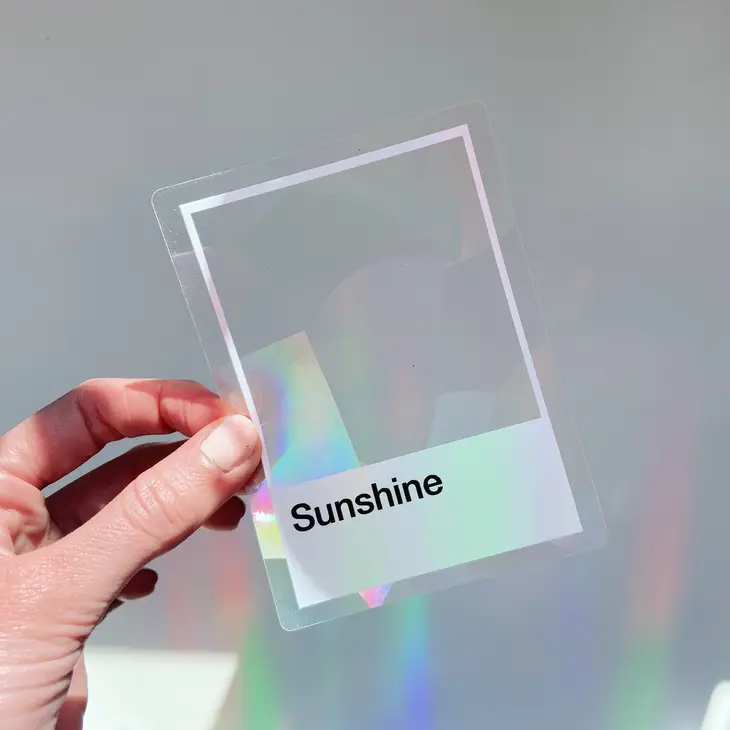 Medium Sunshine Suncatcher Sticker