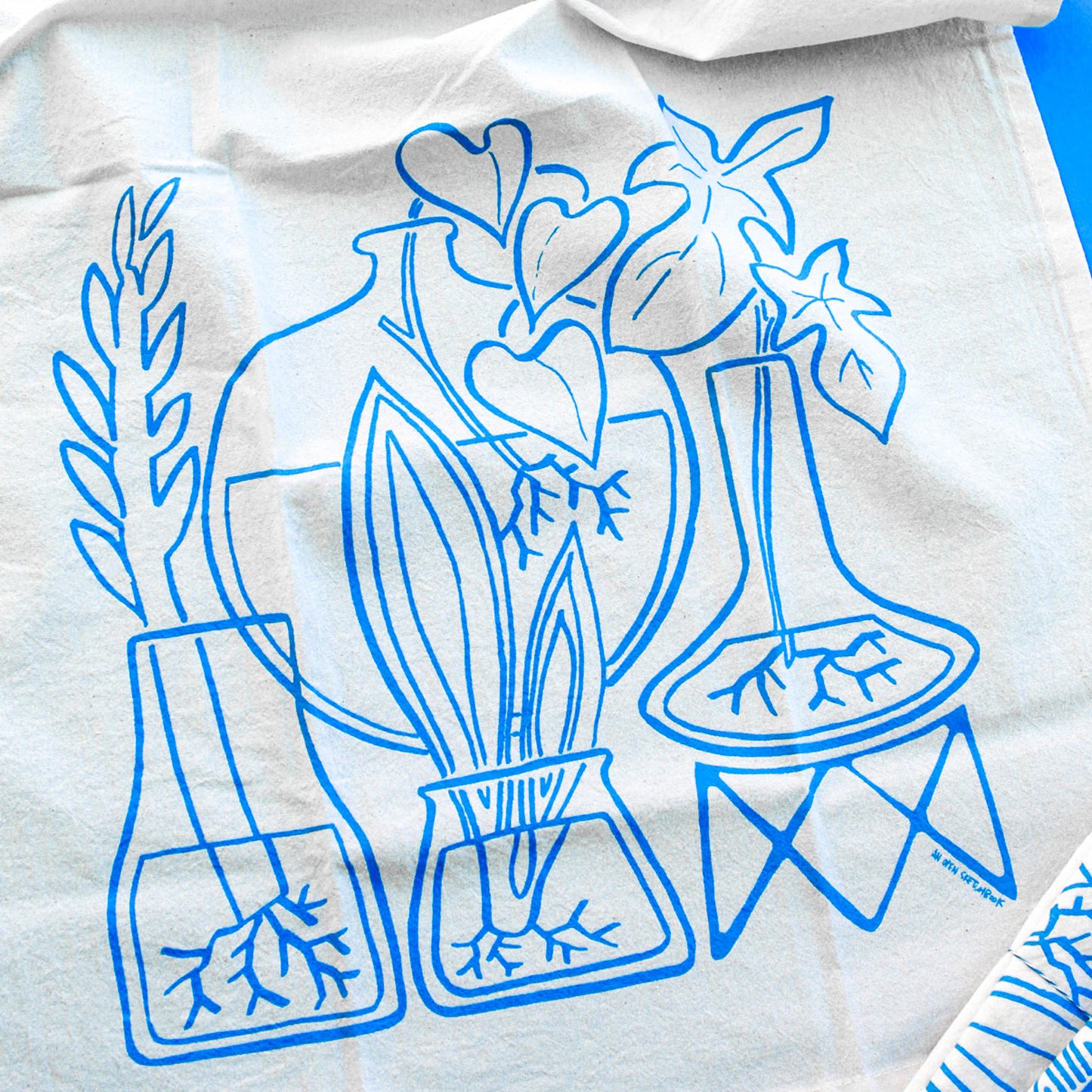 Plant Cuttings Kitchen Towel